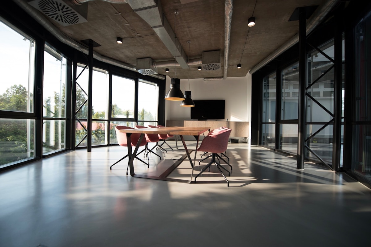 A modern enterprise technology workspace
